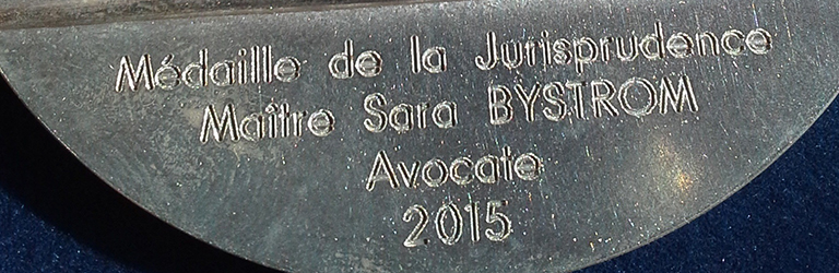 Prix de l’Académie d’architecture – prix de la jurisprudence, juin 2015